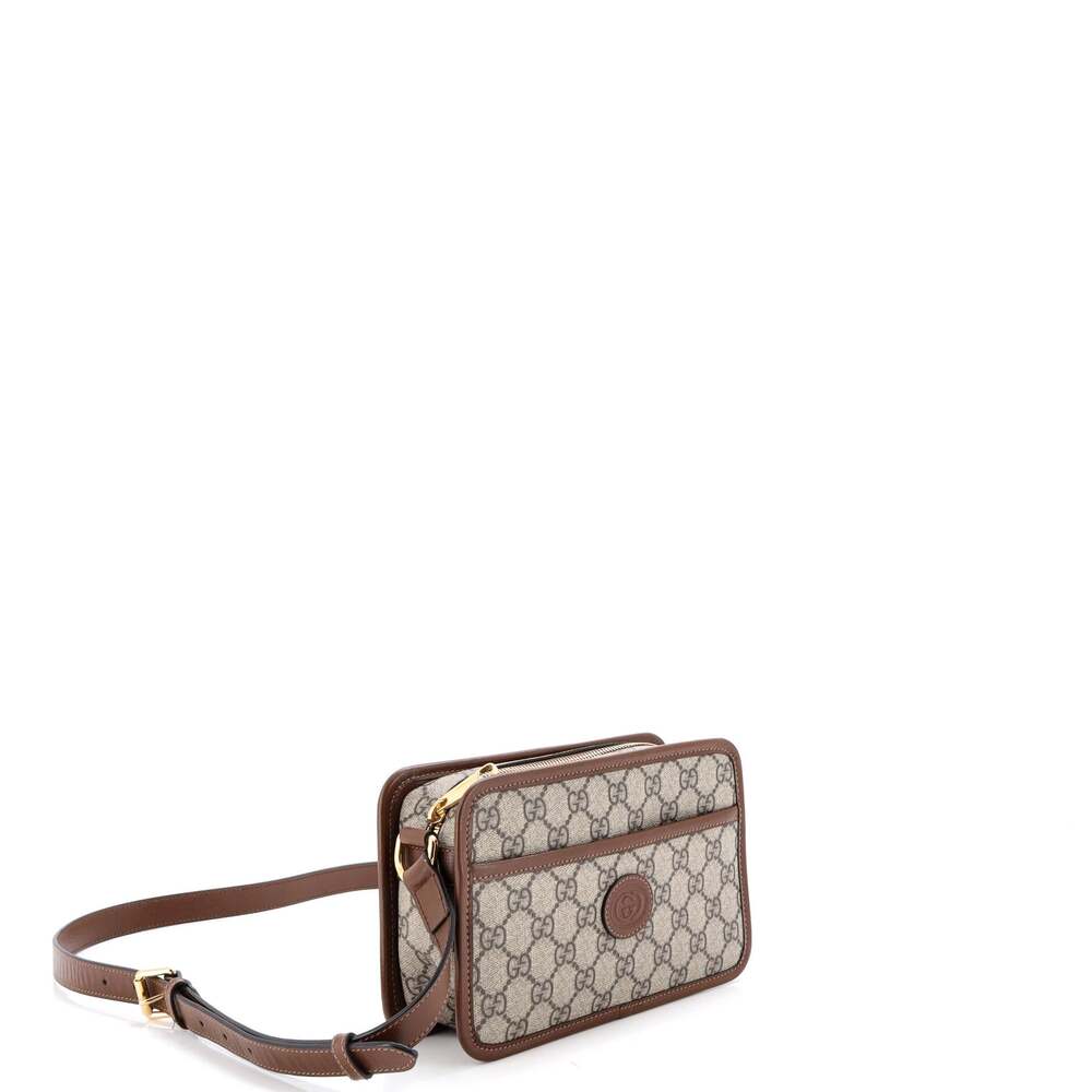 Gucci Interlocking G Patch Camera Bag #223520g12b - image 2